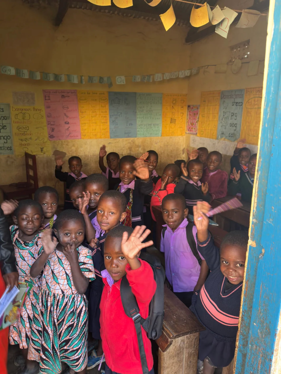 School donation trip to Uganda